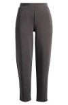 Zella Soft Luxe Ankle Pants In Brown Mole Heather