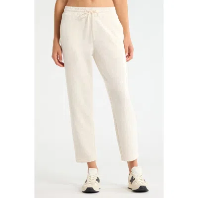Zella Soft Luxe Ankle Pants In White