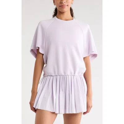 Zella Soft Luxe Raglan Sleeve T-shirt In White