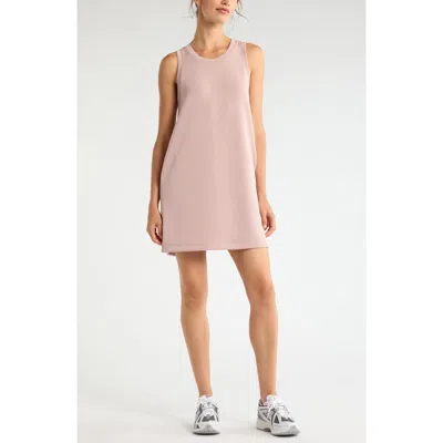 Zella Soft Luxe Tank Dress In Pink