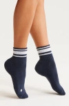 Zella Sport Assorted 2-pack Quarter Socks In Blue