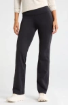 Zella Soft Agile Wide Leg Pants In Black