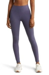 Zella Strength Perfect Pocket High Waist Leggings In Grey Stone