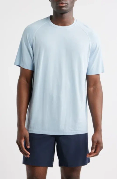 Zella Stretch Raglan T-shirt In Blue
