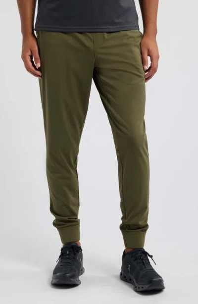 Zella Stride Performance Joggers In Olive Night