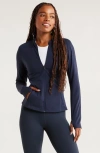 Zella Studio Luxe Active Jacket In Blue