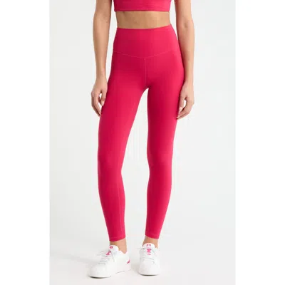 Zella Studio Luxe High Waist 7/8 Leggings In Pink