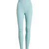 Zella Studio Luxe High Waist 7/8 Leggings In Teal Aquifer