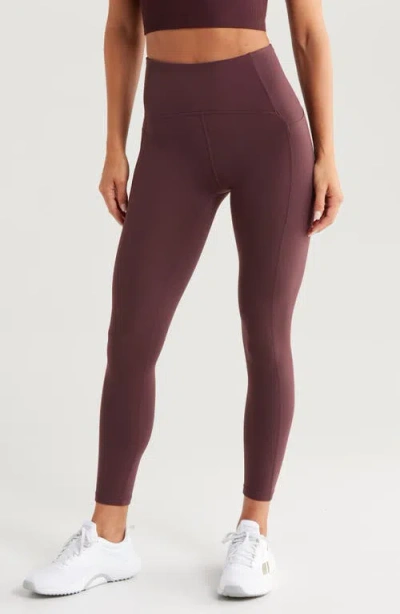 Zella Studio Luxe High Waist Pocket 7/8 Leggings