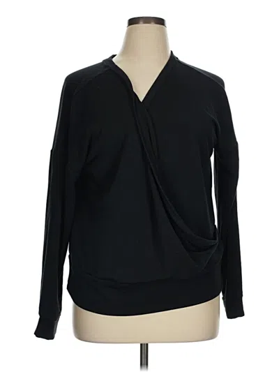 Pre-owned Zella Sweatshirt In Black