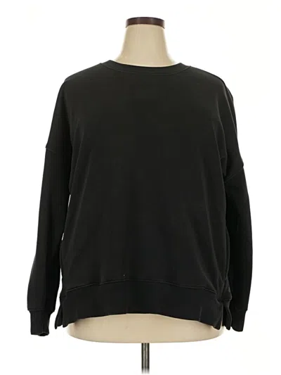 Pre-owned Zella Sweatshirt In Black