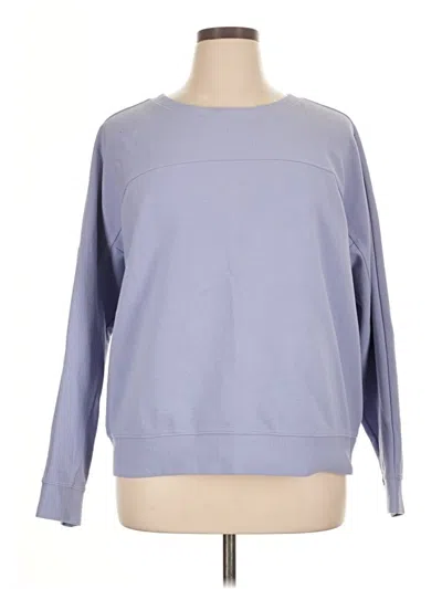 Pre-owned Zella Sweatshirt In Blue