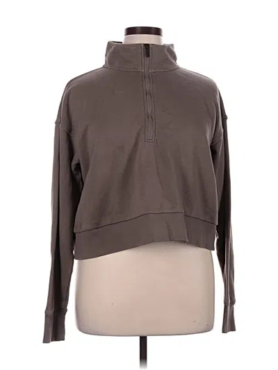Pre-owned Zella Sweatshirt In Brown