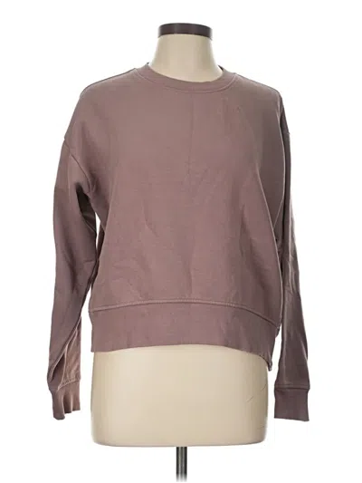 Pre-owned Zella Sweatshirt In Brown