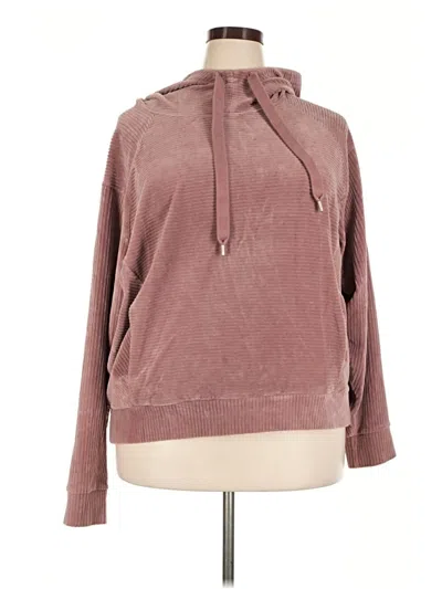 Pre-owned Zella Sweatshirt In Burgundy