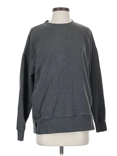 Pre-owned Zella Sweatshirt In Gray