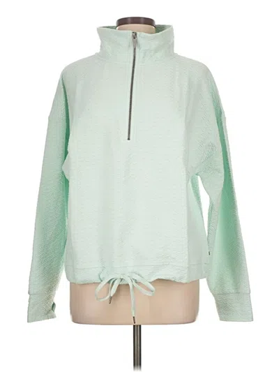 Pre-owned Zella Sweatshirt In Green