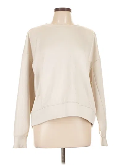 Pre-owned Zella Sweatshirt In Ivory