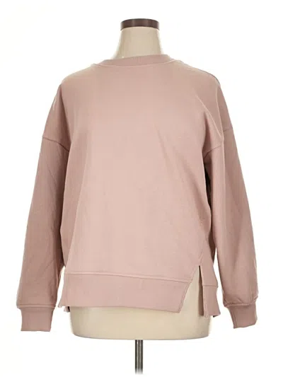 Pre-owned Zella Sweatshirt In Pink
