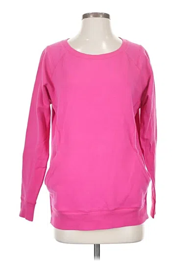 Pre-owned Zella Sweatshirt In Pink