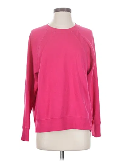 Pre-owned Zella Sweatshirt In Pink