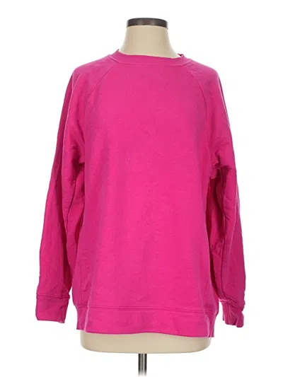 Pre-owned Zella Sweatshirt In Pink