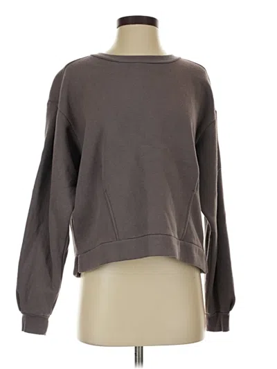 Pre-owned Zella Sweatshirt In Purple