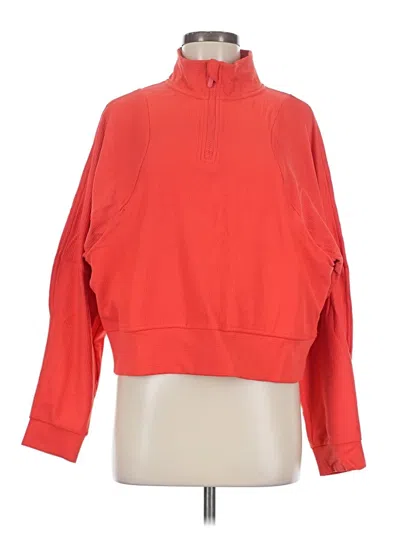 Pre-owned Zella Sweatshirt In Red