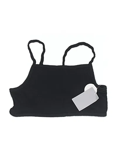 Zella Swimsuit Top Black Swimwear