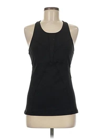 Pre-owned Zella Tank Top Black Halter Neckline Tops