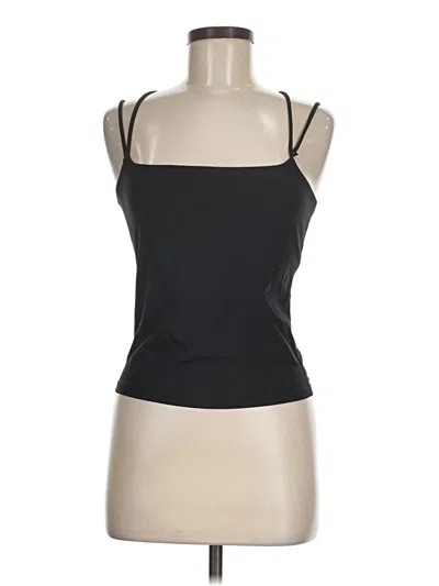 Pre-owned Zella Tank Top Black Strapless Neckline Tops