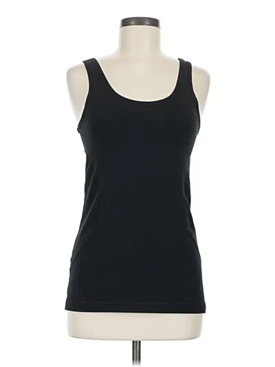 Pre-owned Zella Tank Top Black Strapless Neckline Tops