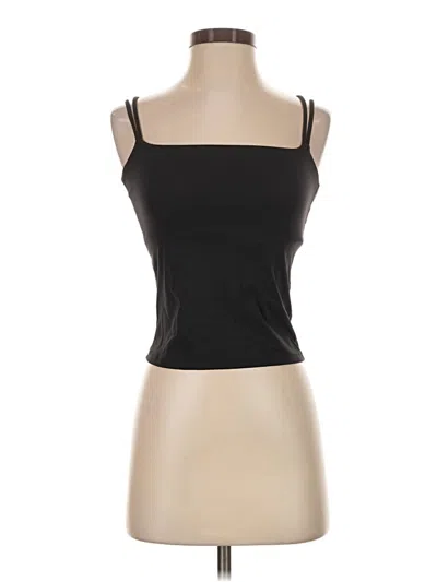 Pre-owned Zella Tank Top Black Strapless Neckline Tops