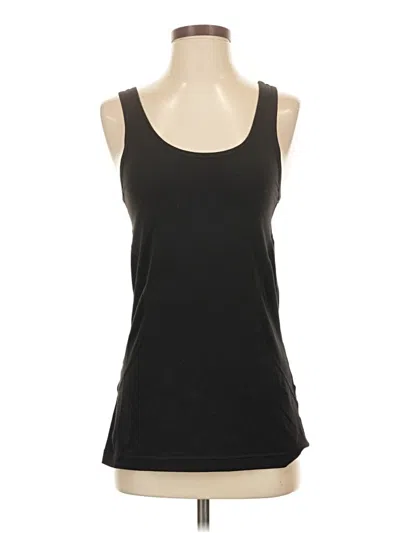 Pre-owned Zella Tank Top Black Strapless Neckline Tops