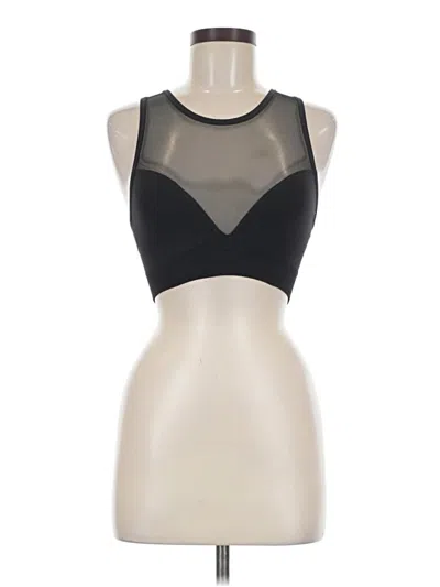 Pre-owned Zella Tank Top Black Strapless Neckline Tops
