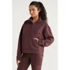 Zella Kickback Ottoman Half Zip Pullover