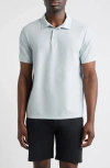 Zella Textured Performance Polo In Blue