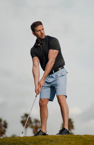 Zella Torrey 9-inch Performance Golf Shorts In Blue Hydrangea