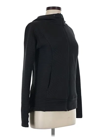 Pre-owned Zella Track Jacket In Black