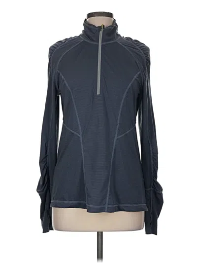 Pre-owned Zella Track Jacket In Blue