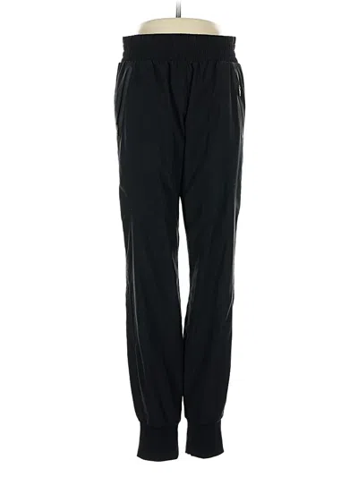 Pre-owned Zella Track Pants In Black