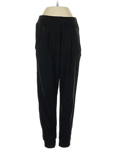 Pre-owned Zella Track Pants In Black