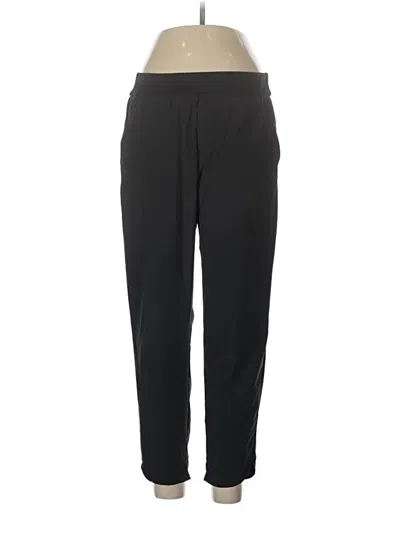 Pre-owned Zella Track Pants In Black