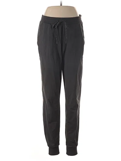 Pre-owned Zella Track Pants In Black