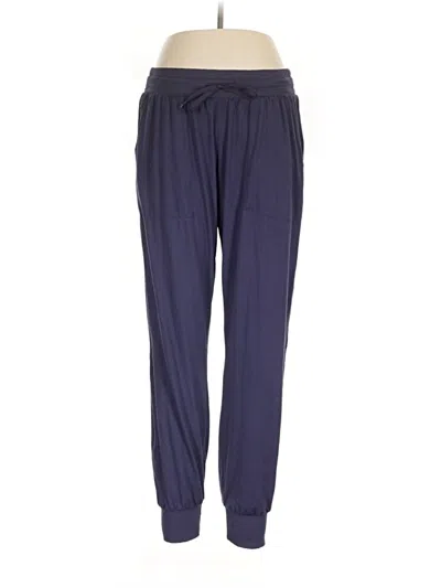 Pre-owned Zella Track Pants In Blue