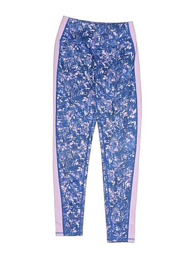 Pre-owned Zella Kids' Track Pants In Blue
