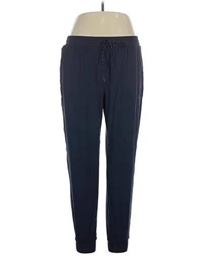 Pre-owned Zella Track Pants In Blue