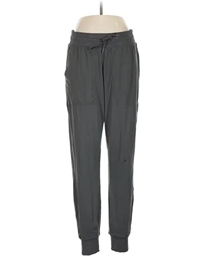 Pre-owned Zella Track Pants In Gray