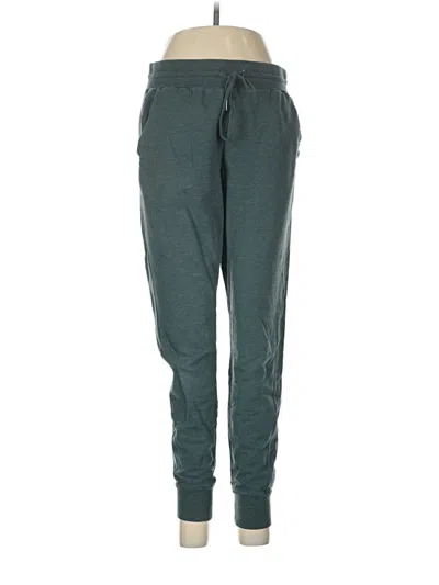 Pre-owned Zella Track Pants In Teal