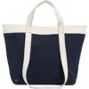 Zella Travel Canvas Tote In Navy Sapphire